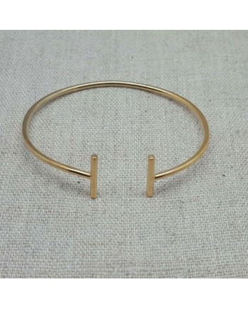 Jonc ouvert Argent ou plaqué Or
