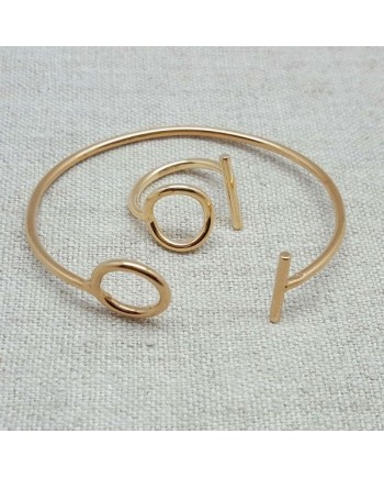 Bague motif Argent ou plaqué Or motif rond, carré ou triangle