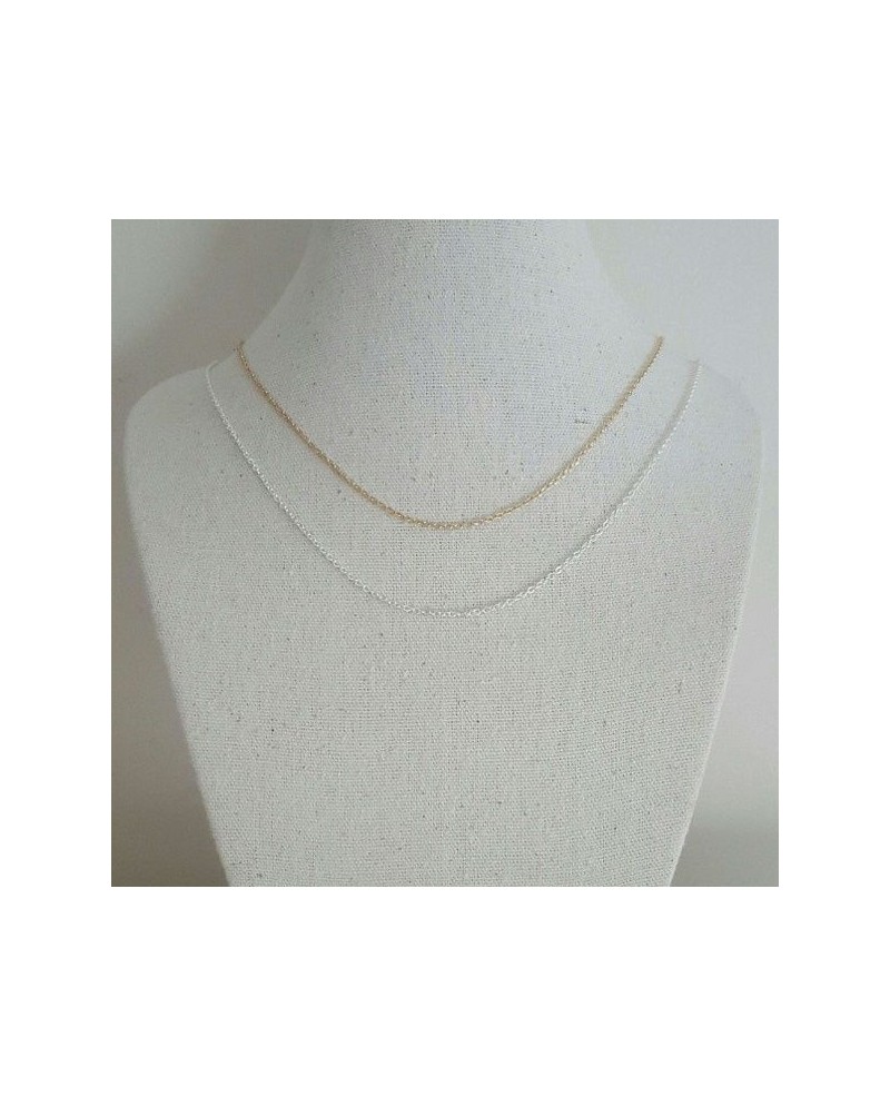 Chaîne Argent ou Plaqué Or 