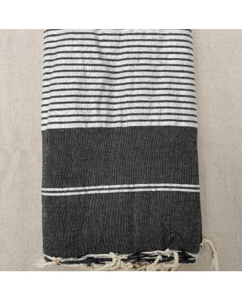 Nappes Lurex beige, corail et grise