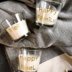 gamme de bougies senteur jasmin, personnalisées selon les saison